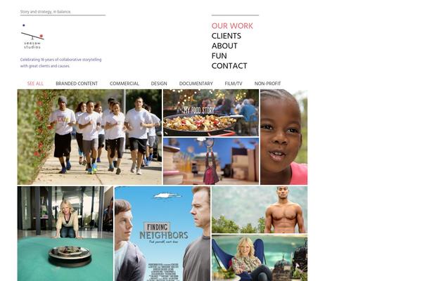 Squaregrid theme site design template sample