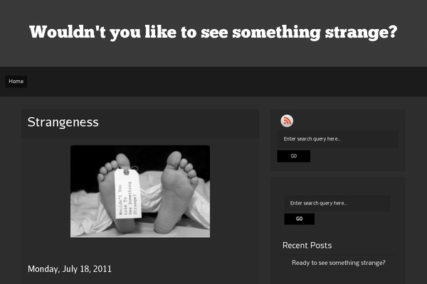 raven theme site design template sample