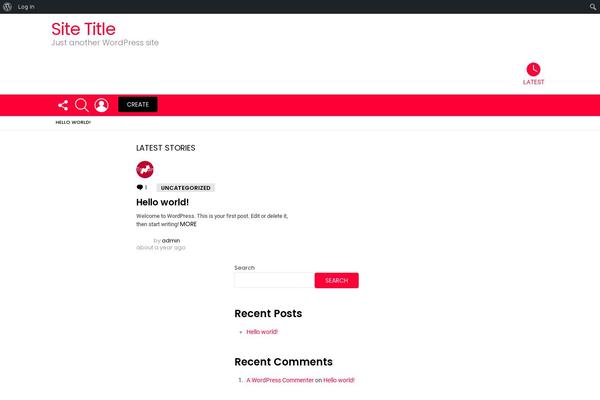 Site using G1-socials plugin