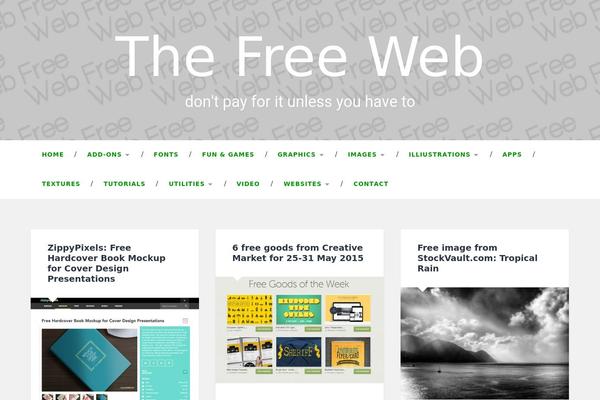 Baskerville theme site design template sample
