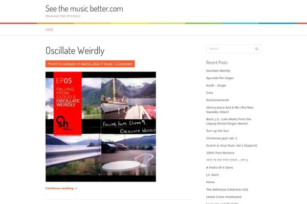 Patus theme site design template sample