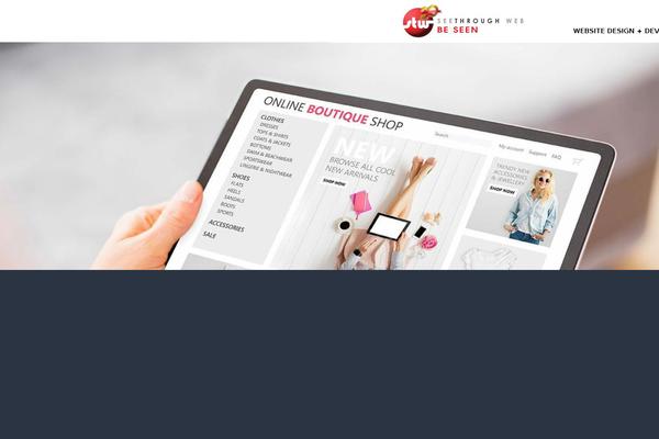 Divi theme site design template sample