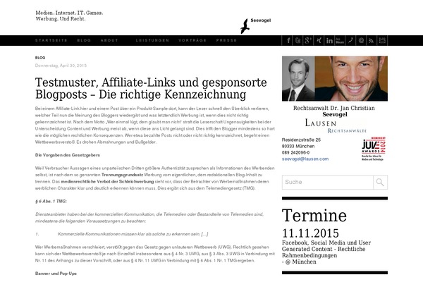 Site using Highlight Search Terms plugin