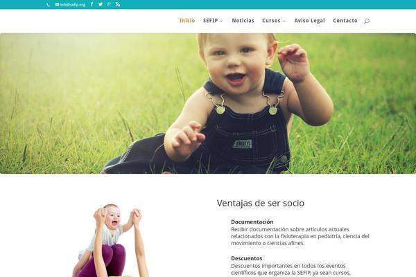 sefip.org site used Divi-child-02