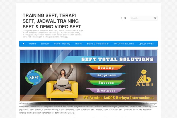 seftclub.com site used Aqua