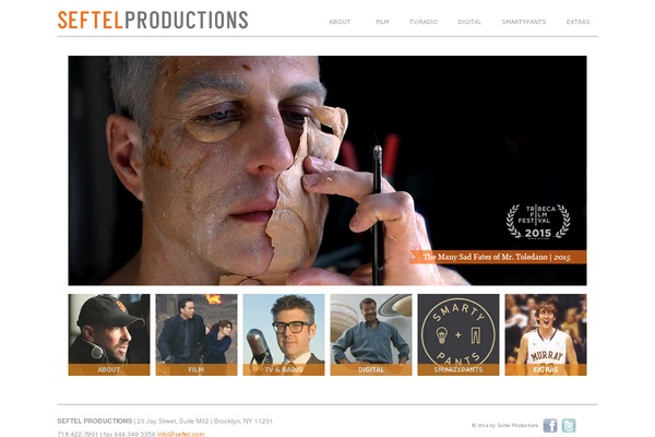 Modularity theme site design template sample