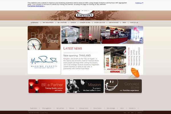 Site using qTranslate plugin