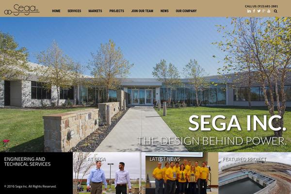 SEGA theme websites examples
