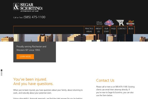 segarlaw.com site used Dw-framework