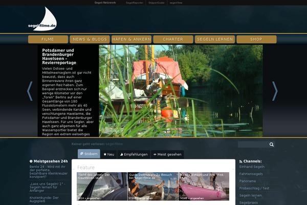 segel-filme.de site used Cleantheme