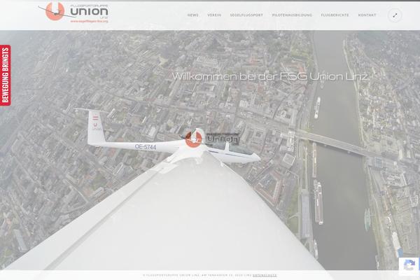 Kinetika theme site design template sample