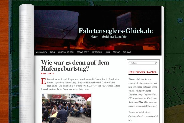 Fresh Ink Magazine theme site design template sample