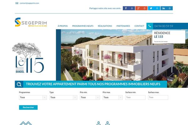 Realhomes Child theme site design template sample