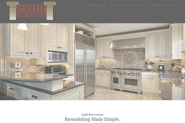 Jarvis theme site design template sample