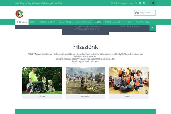 Helpinghands theme site design template sample