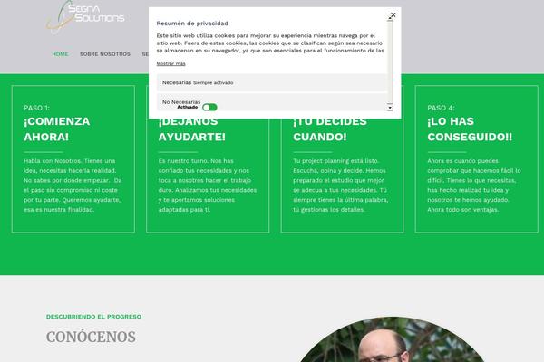 segnasolutions.com site used Zoenix