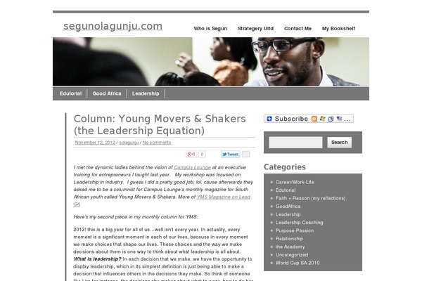 segunolagunju.com site used zeeBusiness