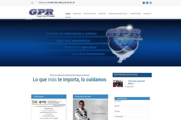 seguridadprivada.com.mx site used Maxima v1.02