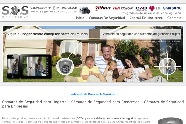 seguridadsos.com.ar site used WP Opulus