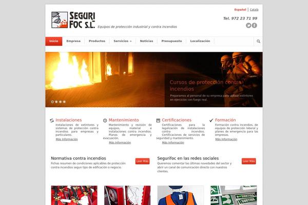Modernize theme site design template sample