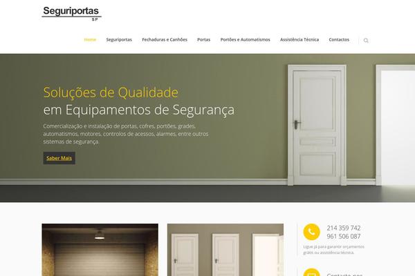 seguriportas.com site used St4rt3r_theme