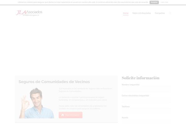Qaro theme site design template sample