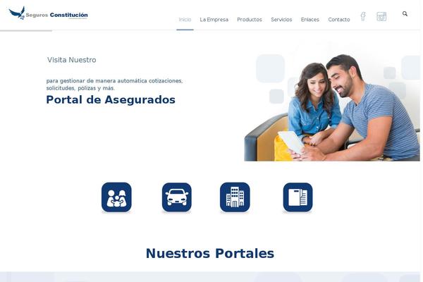 Site using Wpdatatables plugin