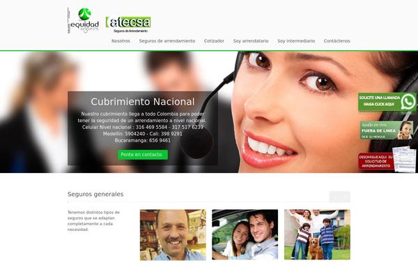 Stack theme site design template sample