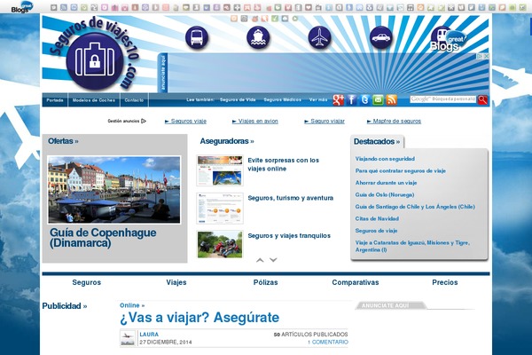Newspaper theme site design template sample