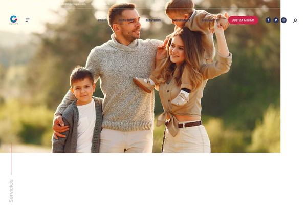 Insugroup theme site design template sample