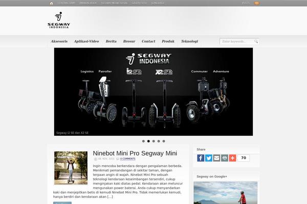 Headlines theme site design template sample