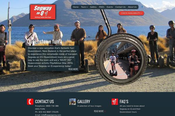 Fusion theme site design template sample