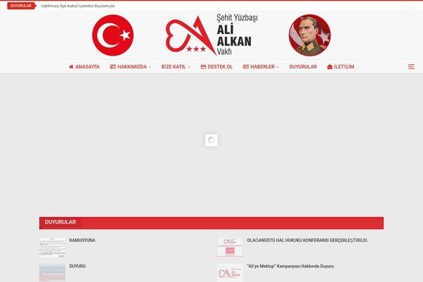 sehitalialkan.org site used Dernek