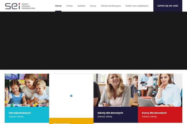 sei.edu.pl site used Kingster-child