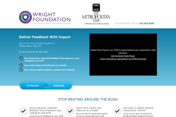 JustLanded theme site design template sample