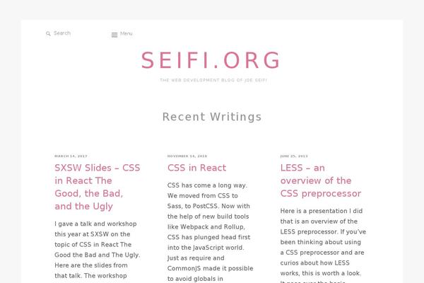 Site using WP-Syntax plugin