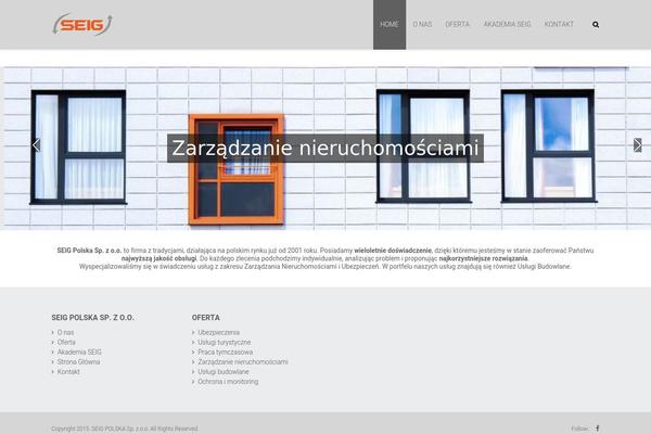 Hershel theme site design template sample