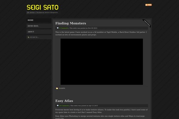 Portfoliopress theme site design template sample