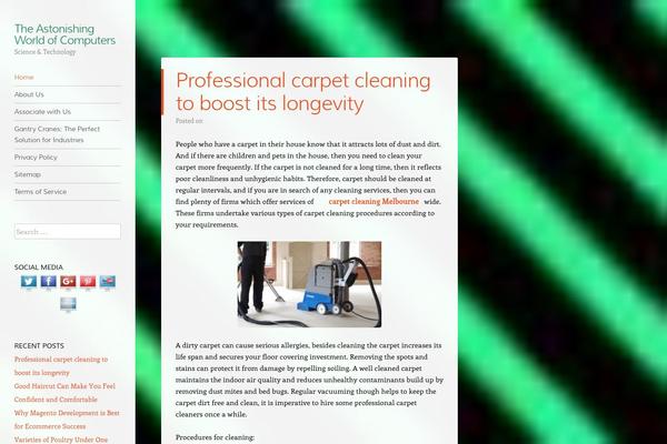 Site using Social Media Widget by Acurax plugin