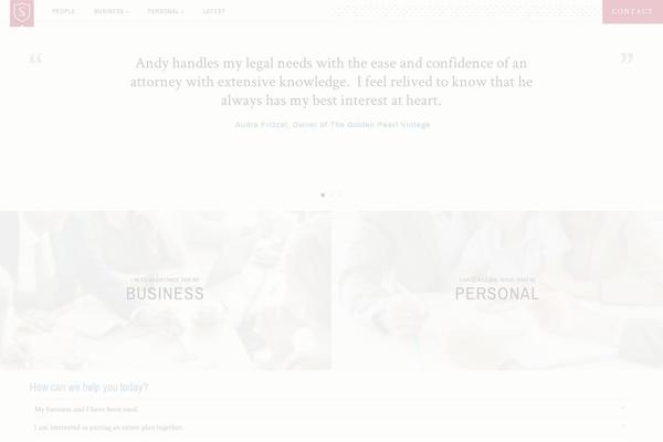 Site using Floating Menu plugin