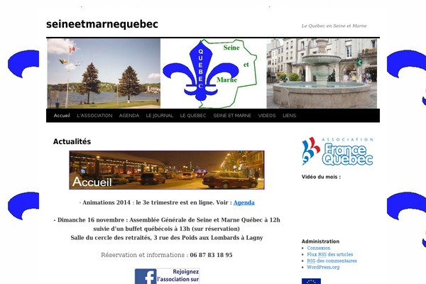 Twenty Ten theme site design template sample