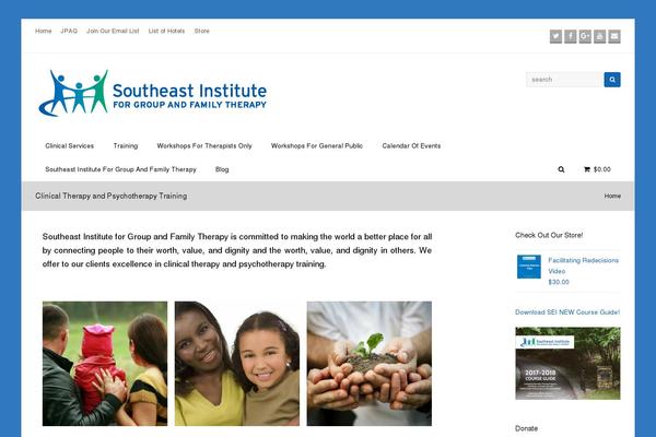 Total theme site design template sample