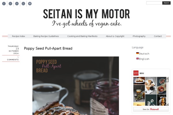 Site using Penci-recipe plugin