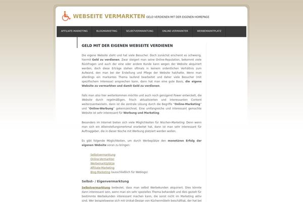 seite-vermarkten.de site used Unembellished