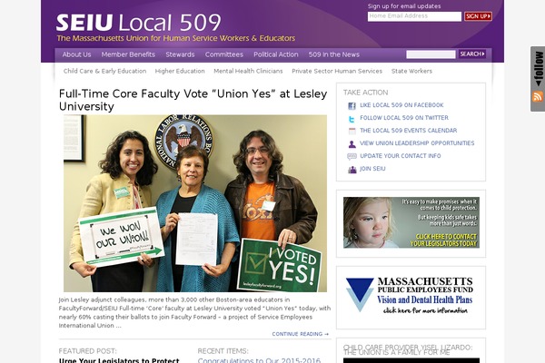 Seiu2011 theme site design template sample
