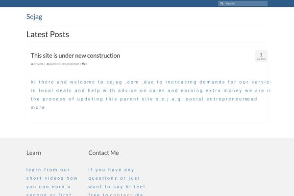 Virtue Premium theme site design template sample