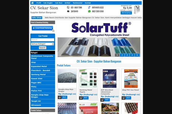 sekarsion.com site used Minimarket