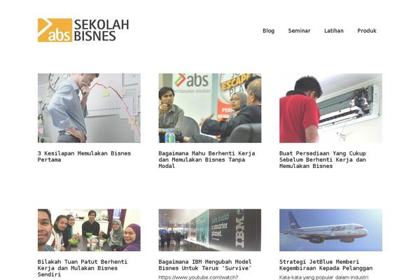 sekolahbisnes.com site used KadenceWP