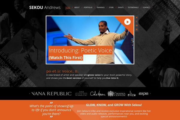 Blank theme site design template sample