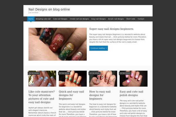 Site using Jamie Social Icons plugin